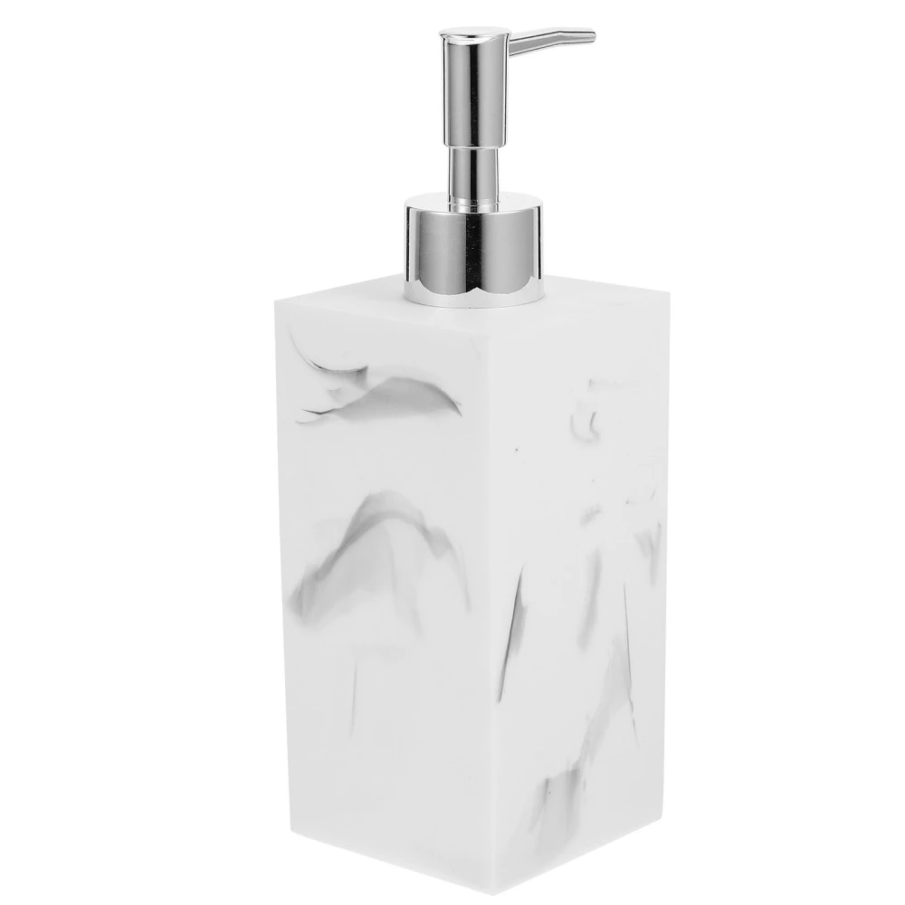 Hand Soap Dispenser Marble Pattern Lotion Bottle Refillable Liquid Hand Soap Jar Container