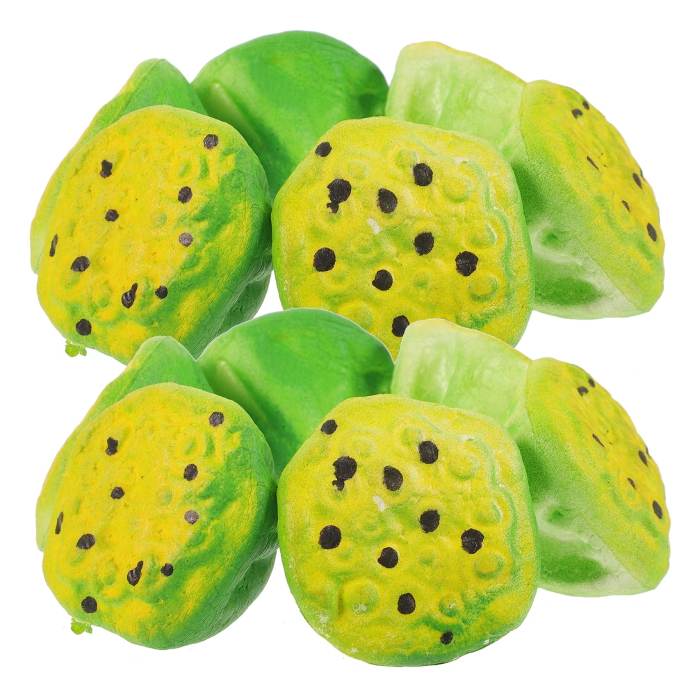 10pcs  Simulated Artificial Lotus Seedpods Artificial Lotus Seedpods Pond Decoration