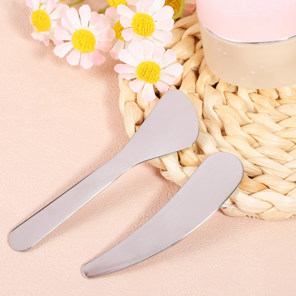 2pcs Skin Care Spatula Beauty Spatula Facial Spatula Cream Spoon Skincare Tools