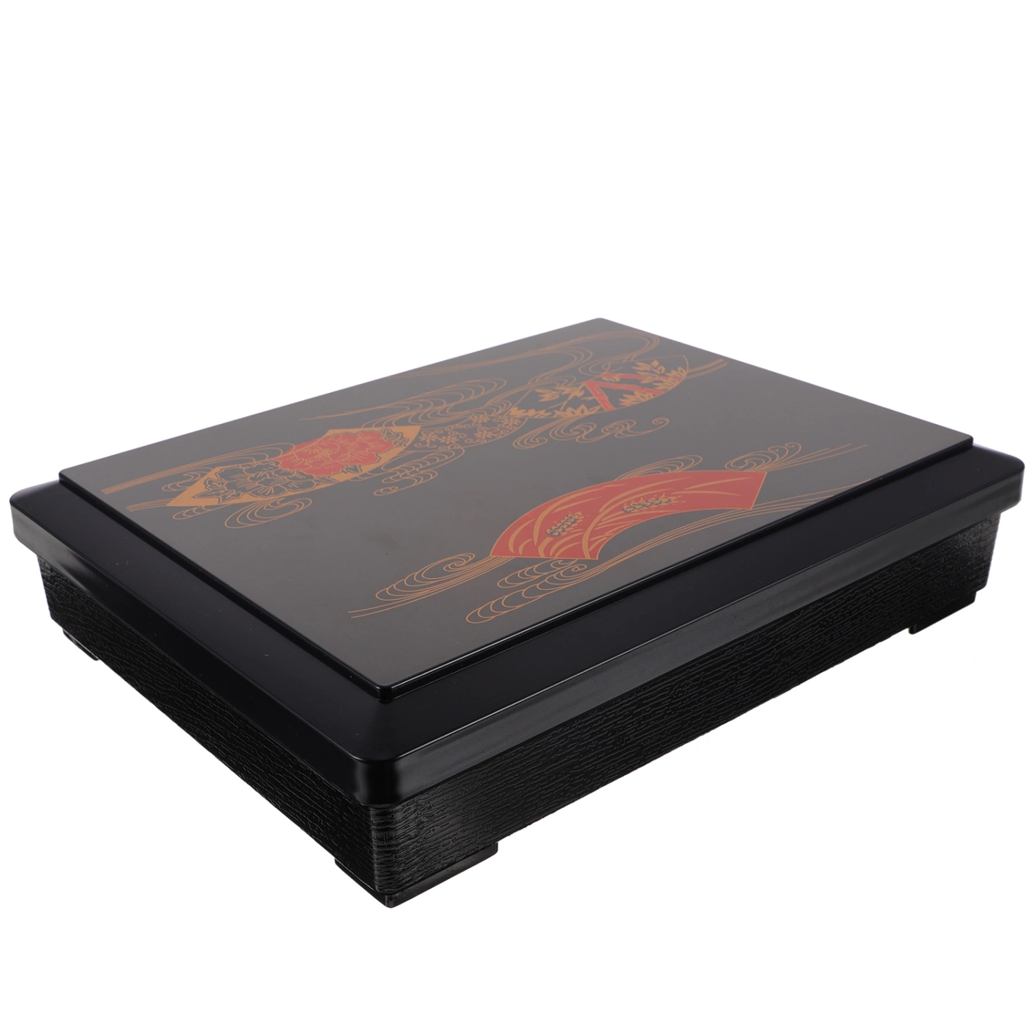 Japanese Traditional Bento Box Plastic Compartment Lunch Rice Eel Box Sushi Box