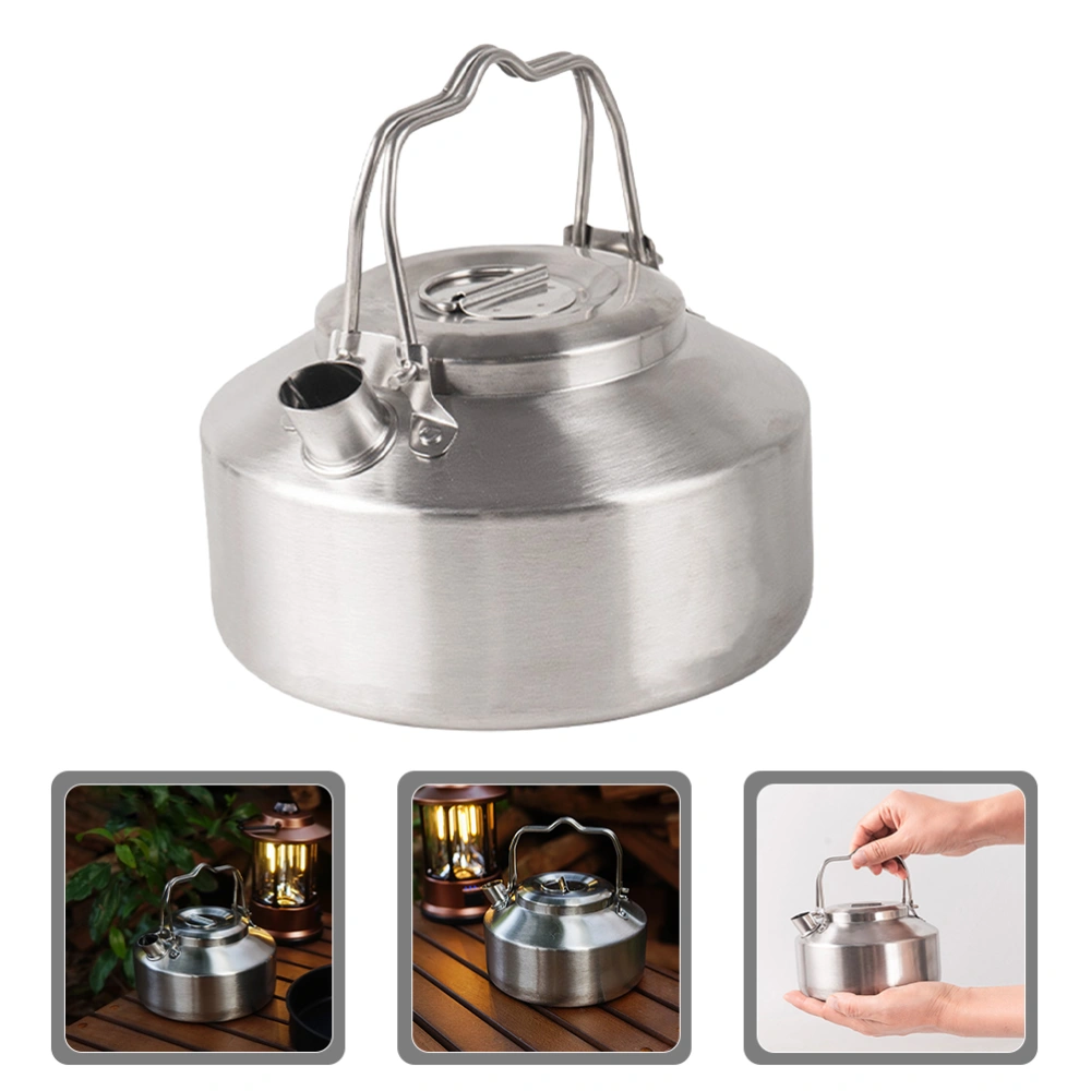 Camping Tea Pot Multi-function Tea Kettle Portable Stovetop Kettle Outdoor Camping Supply