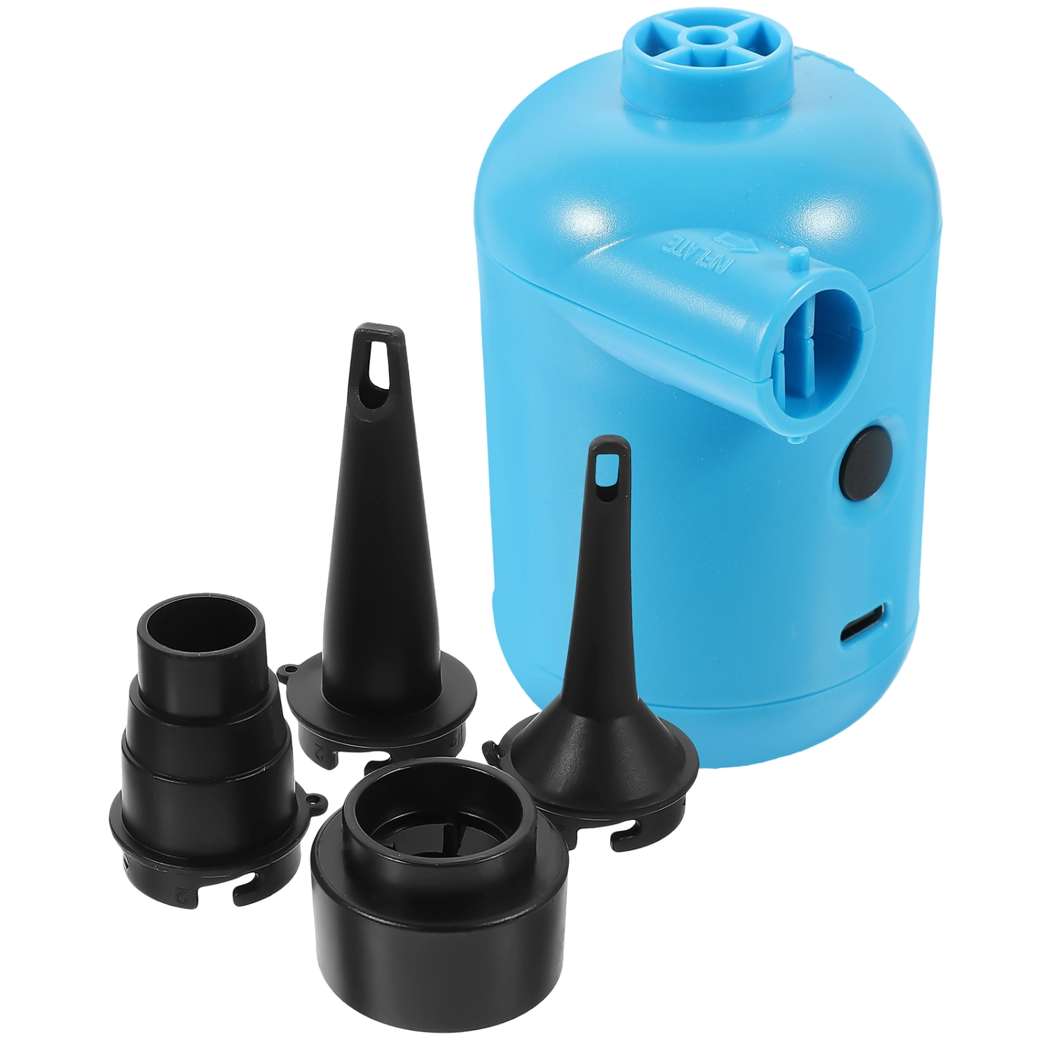 1 Set of Portable Air Pump Electric Air Pump Inflatable Vacuum Storage Bag Air Pump Outdoor Air Pump