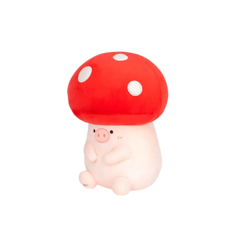 Cute Mushroom Plush Doll Stuffed Animal Pillow Adorable Stuffed Mushroom Pillow
