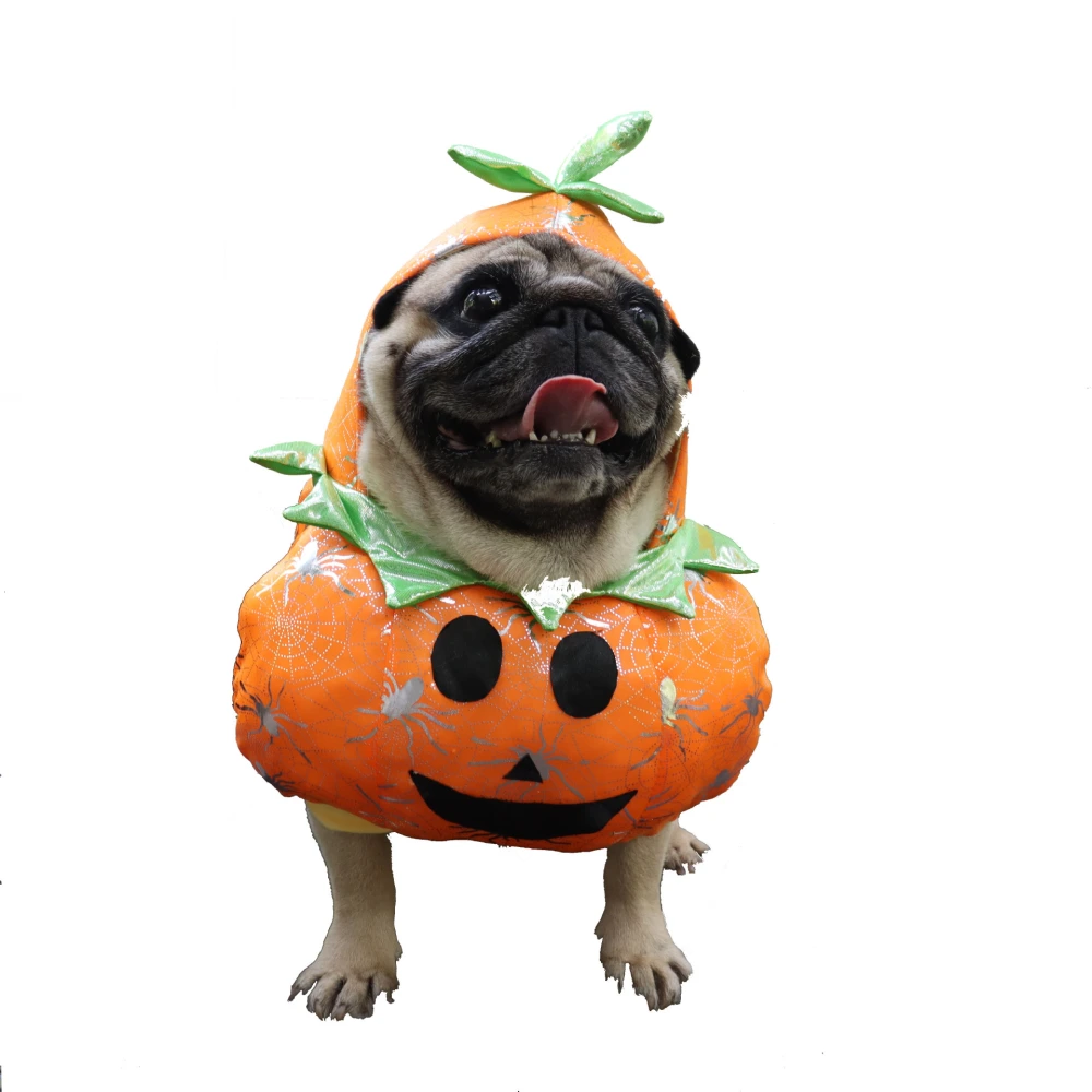 Halloween Dog Cat Clothes Pumpkin Style Clothes Dog Outfit Pet Clothing Party Dog Apparel