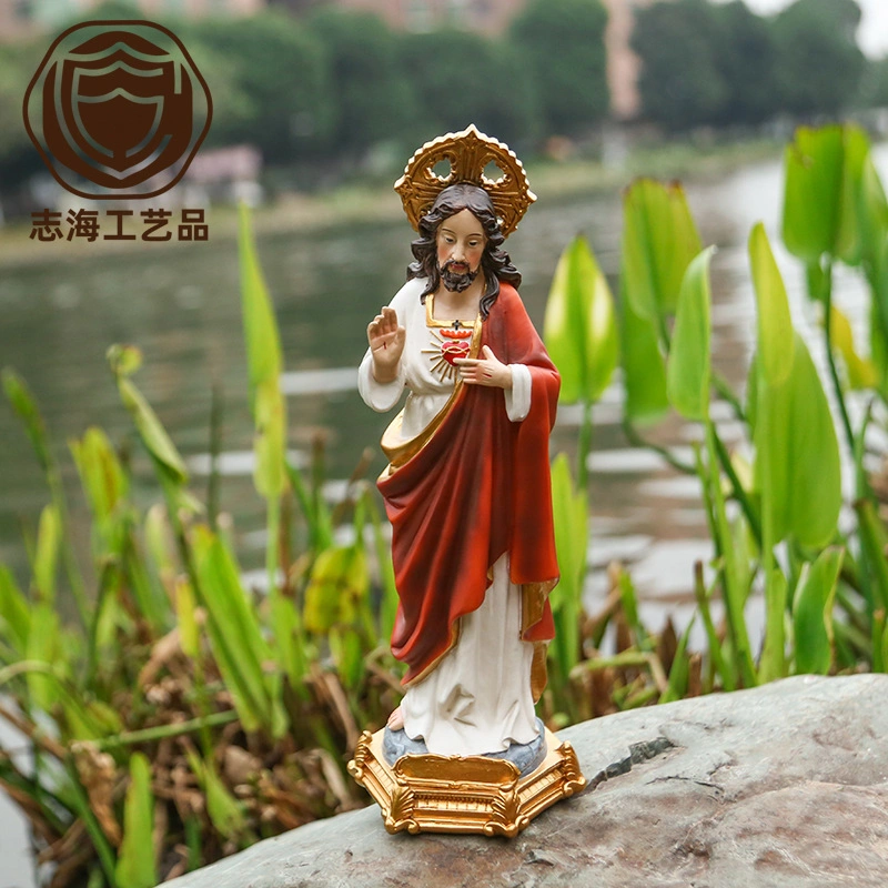 Saint Jesus Statue Christian Church Jesus Ornament Religious Jesus Decoration