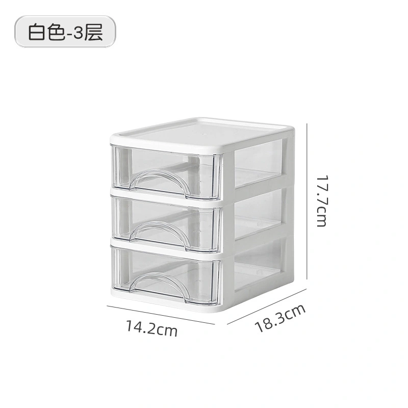 Desk Organizer Drawer Type Storage Box Stationery Storage Case Multi-function Stationery Organizer