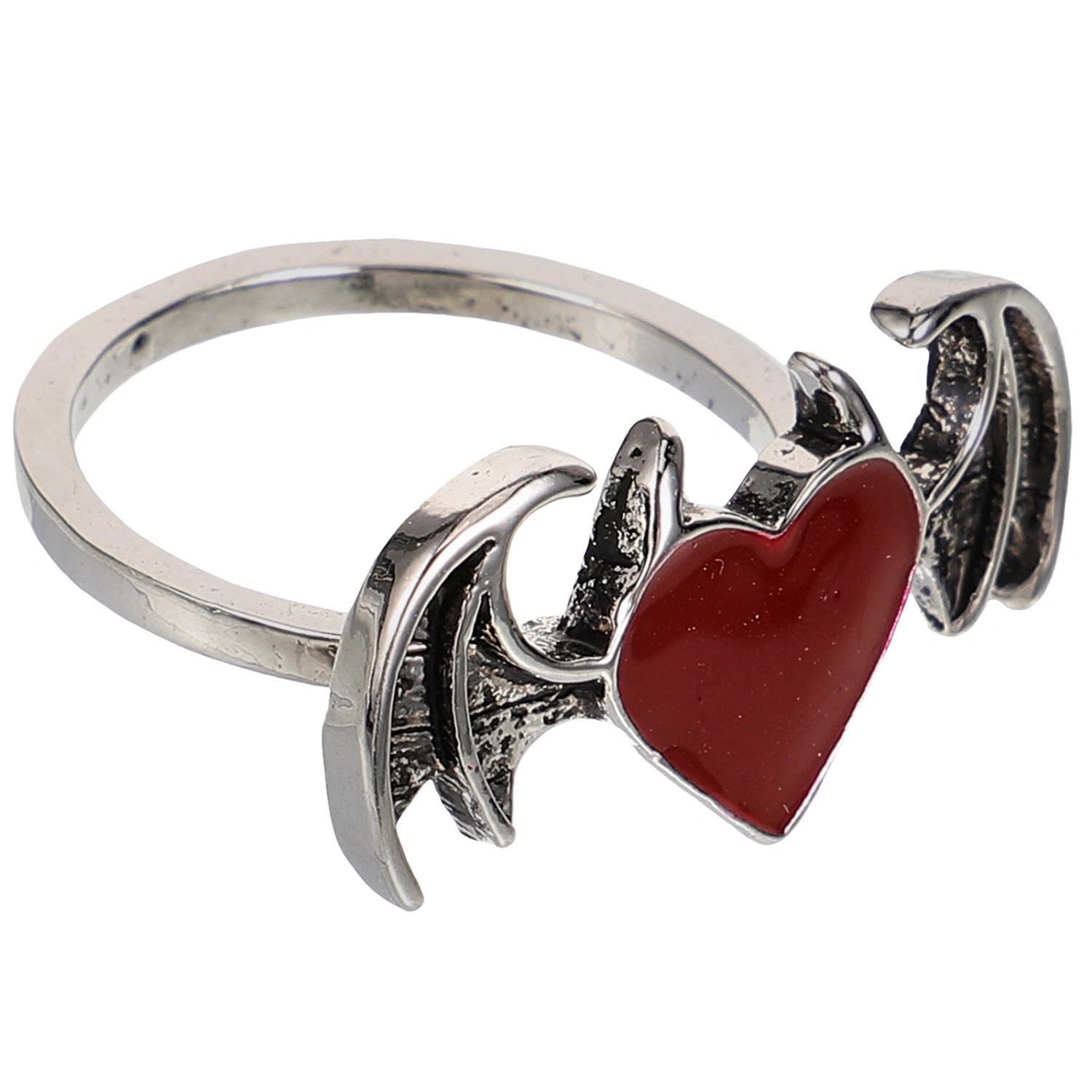 Heart Ring Fashionable Jewelry Aesthetic Ring Vintage Style Anniversary Gift