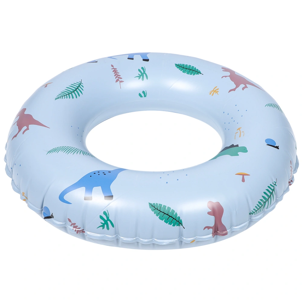 Pool Floating Tube Summer Swim Ring Dinosaur Pattern Inflatable Swimming Ring