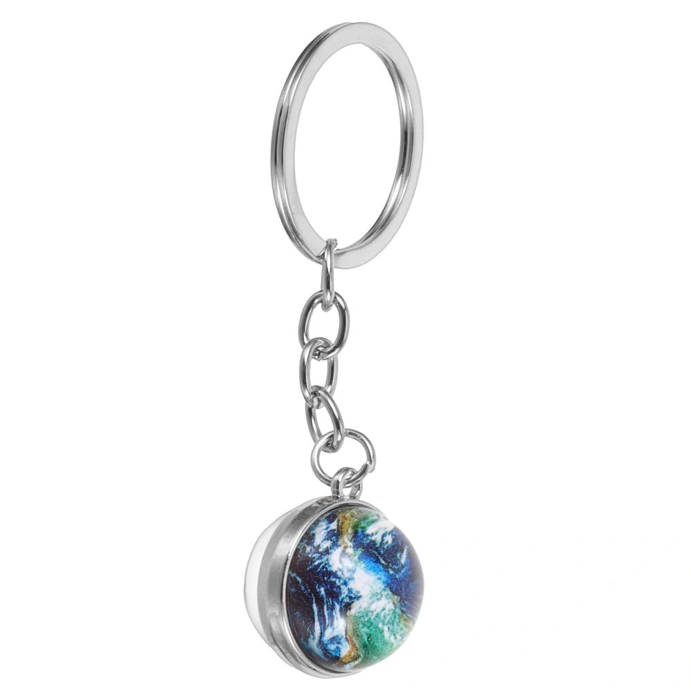 Earth Globe Keychain Backpack Hanging Key Ring Purse Key Chain Bag Keychain for Kids