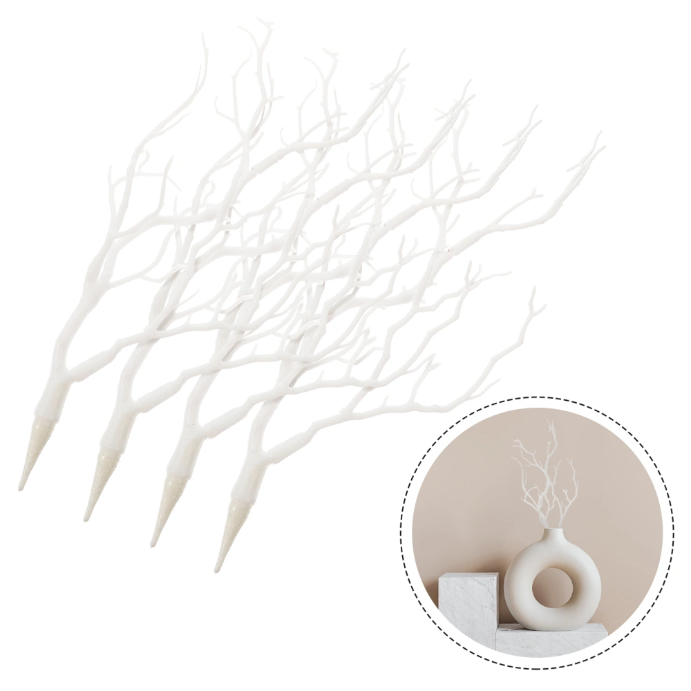 6Pcs Artificial Fake Antler Shaped Tree Branch Small Decorative Plant Twigs Branch