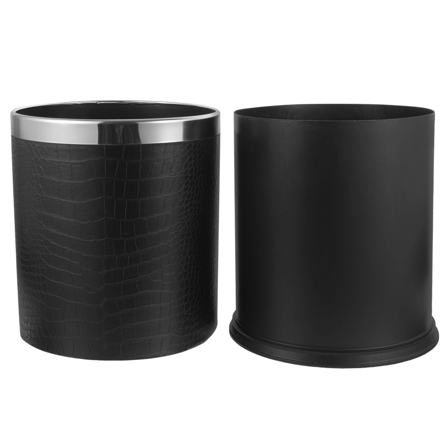 Vintage Style Domestic Garbage Container Paper Waste Container Trash Container Trash Storage Bin