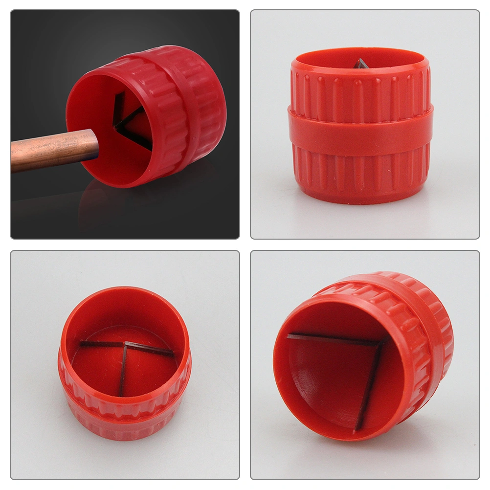 2pcs Inner Outer Reamer Copper Pipe Reamer Deburring Tool Portable Pipe Reamer Tools