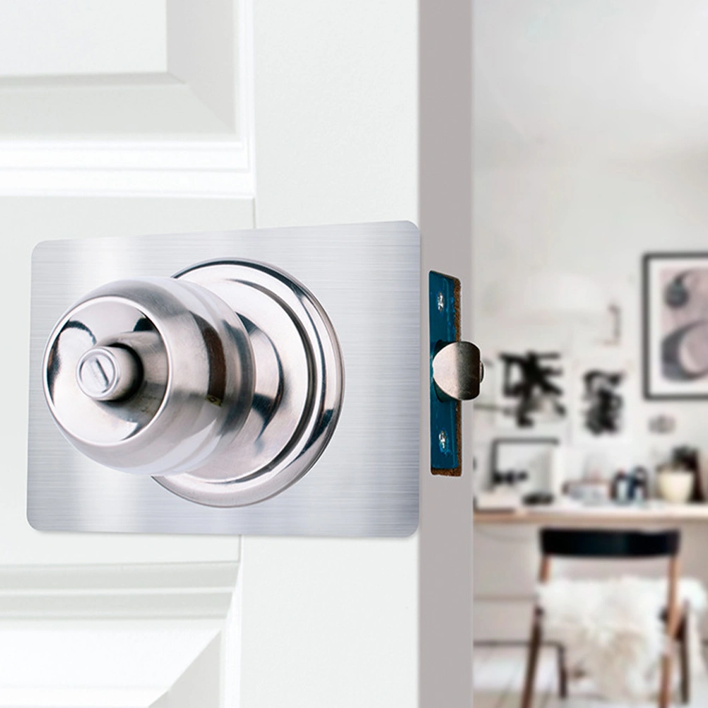 4pcs Door Reinforcement Plates Sturdy Door Knob Fixing Filler Deadbolt Cover Plates