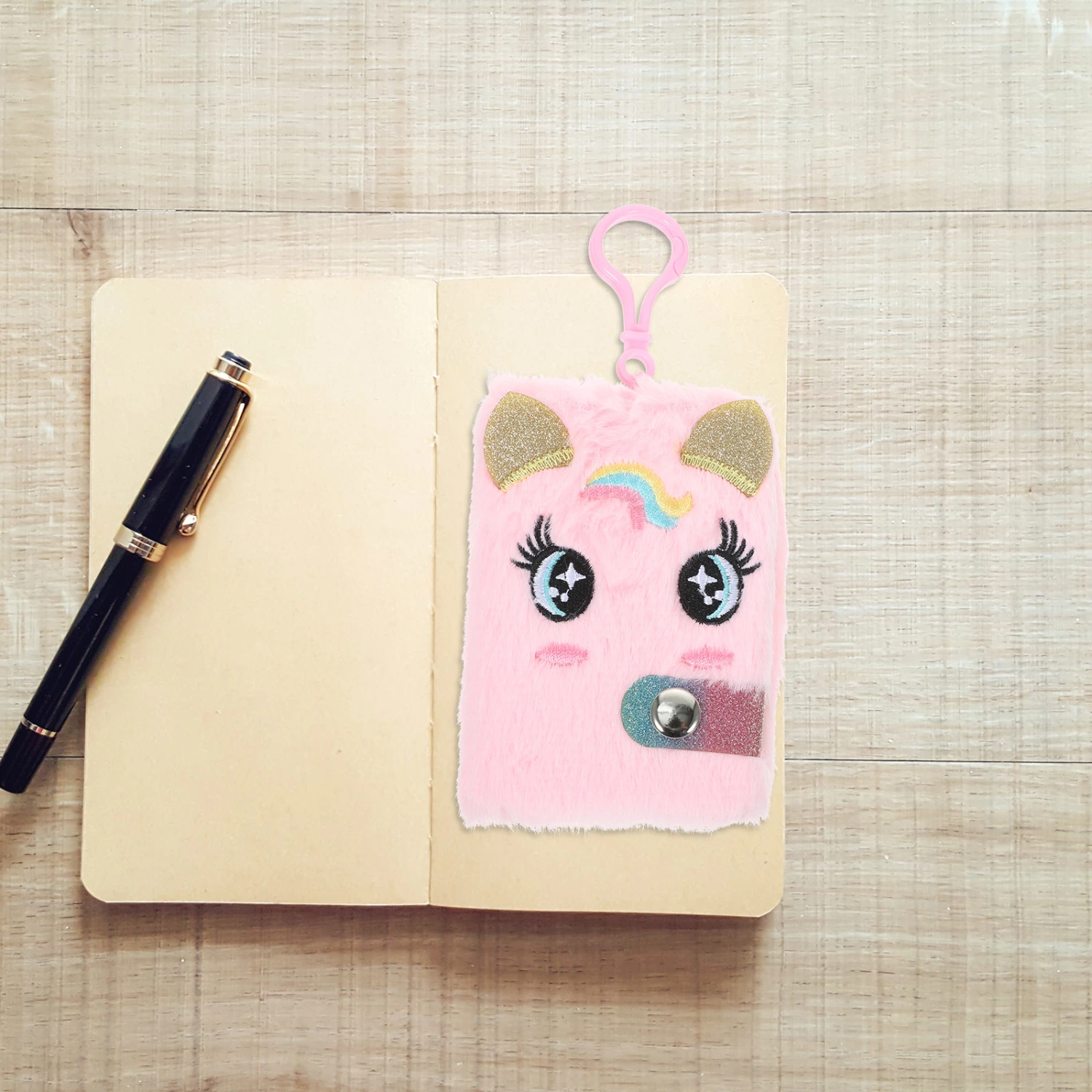Diary School Hanging Notebook Fluffy Notebook Adorable Hanging Diary Notebook