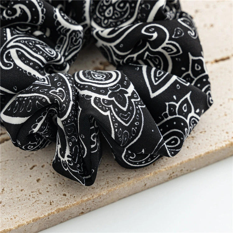 4 pcs Elastic Hair Ties Ponytail Holders Elastic Hair Scrunchies Girl Hair Scrunchies