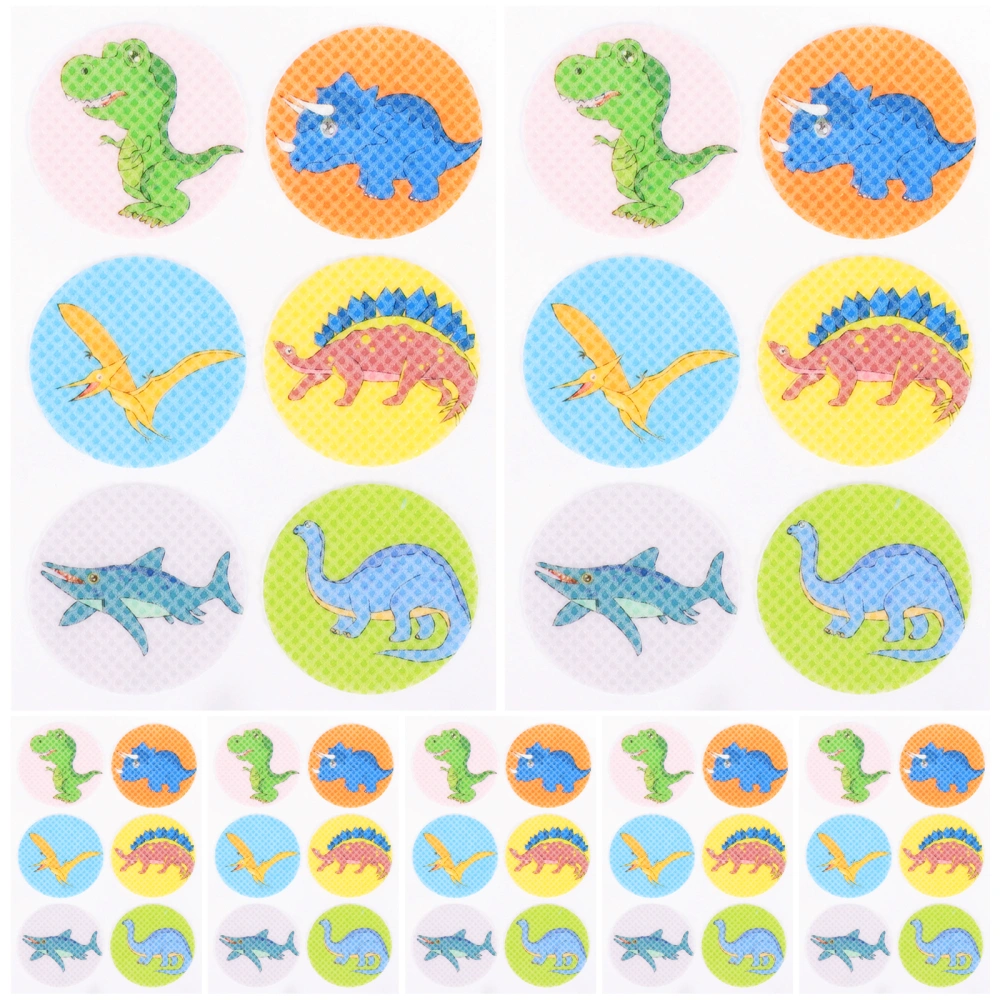 144pcs Cute Cartoon Fruits Mosquito Drive Away Stickers Summer Outdoor Mosquito Repellent Stickers