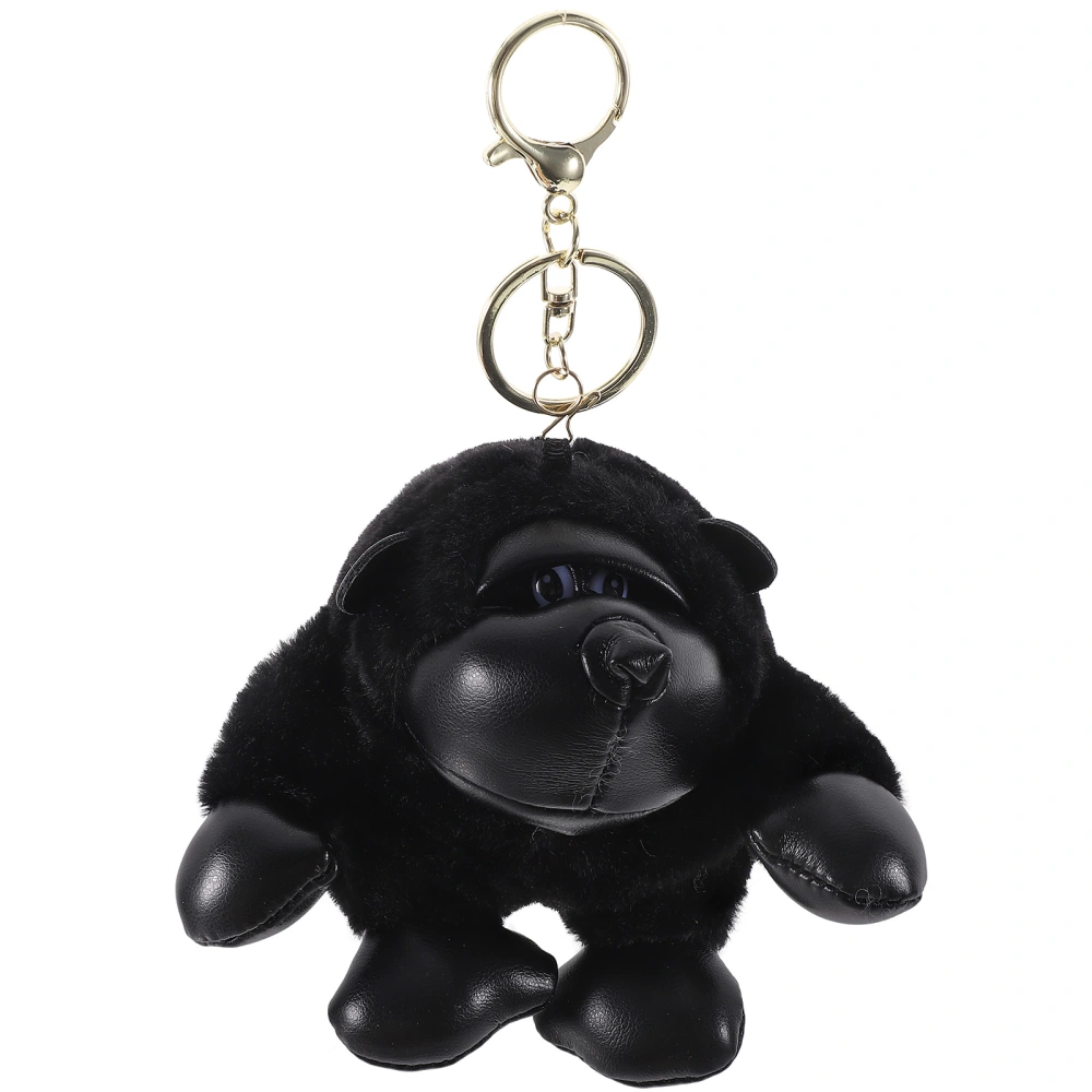 Plush Gorilla Doll Pendant Key Chain Gorilla Pendant Purse Backpack Plush Pendant