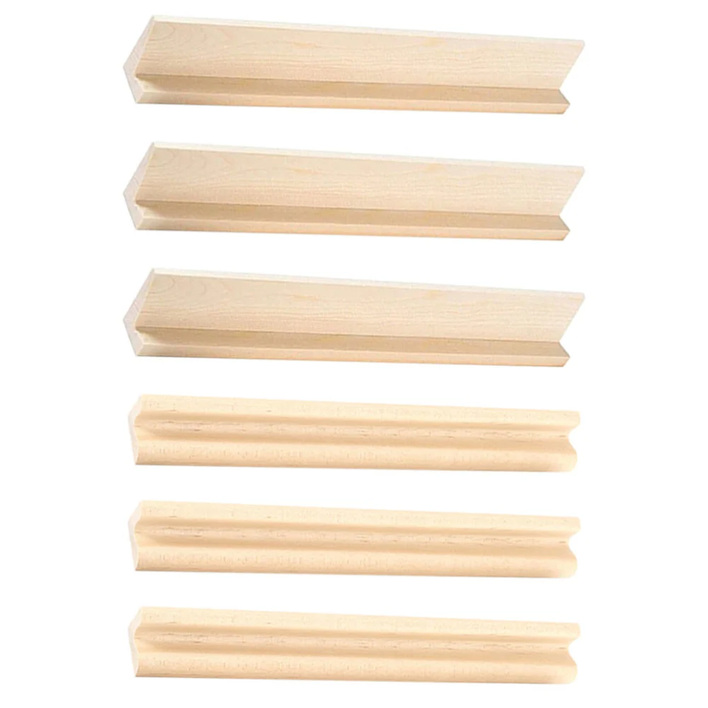 6Pcs Wood Domino Rack Domino Holders Domino Support Racks Holders Organizer