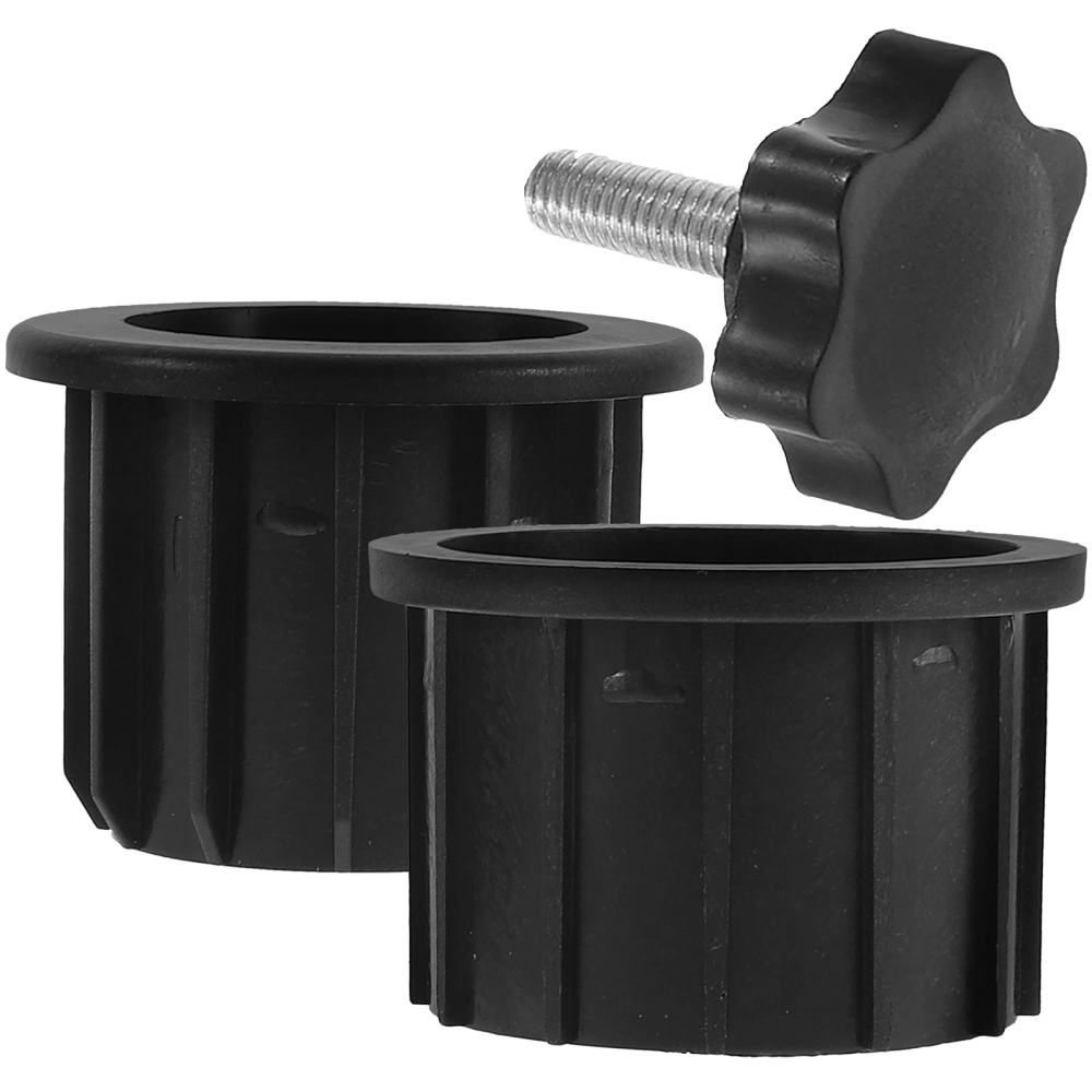 1 Set Umbrella Base Stand Umbrella Plug Covers and Cap Patio Umbrella Stand Replacement Parts