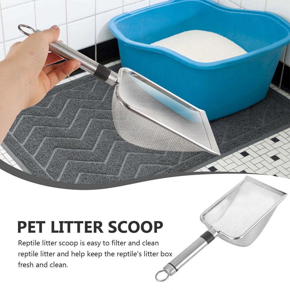 Cat Litter Scoop Metal Large Cat Litter Sand Sifter for Kitten Pet Cat Litter Scoop