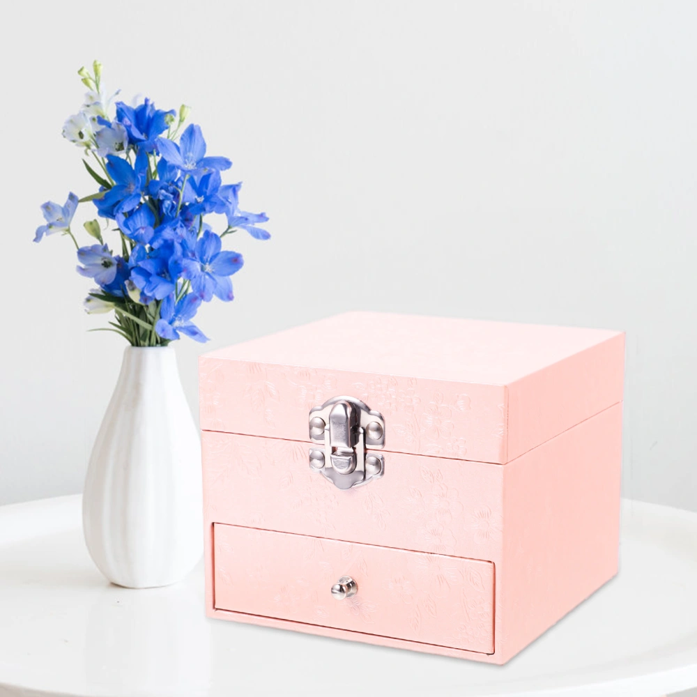 Multifunctional Jewelry Box Decorative Jewelry Organizer Jewelry Storage Box with Lid