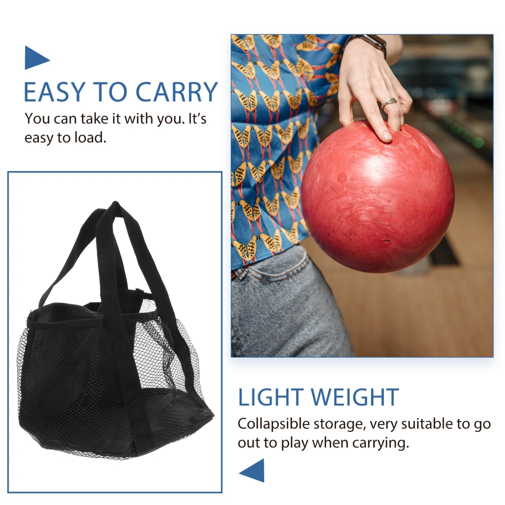 Bowling Bag Portable Bowling Ball Bag Large Bowling Bag Handheld Bowling Bag Outdoor Bowling Bag