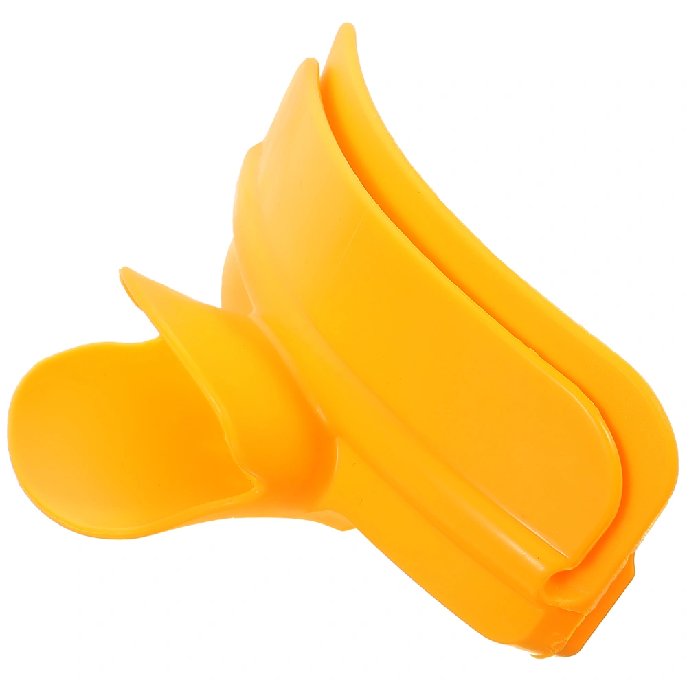 Pot Spill-proof Funnel Round Edge Deflector Pour Soup Funnel Duckbill Diversion Mouth Pour Soup Funnel