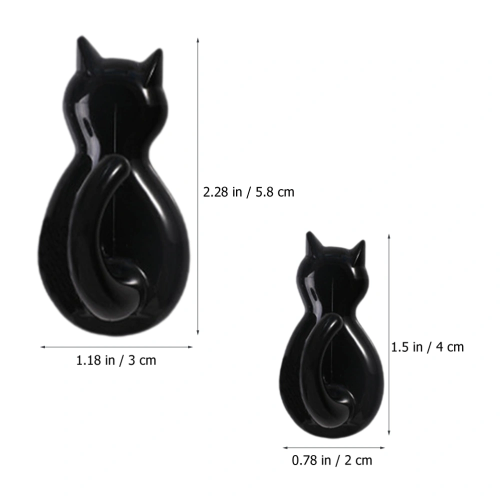 2pcs Wall Hook Kitchen Hanging Hook Wall Coat Hook Cute Wall Coat Hanger