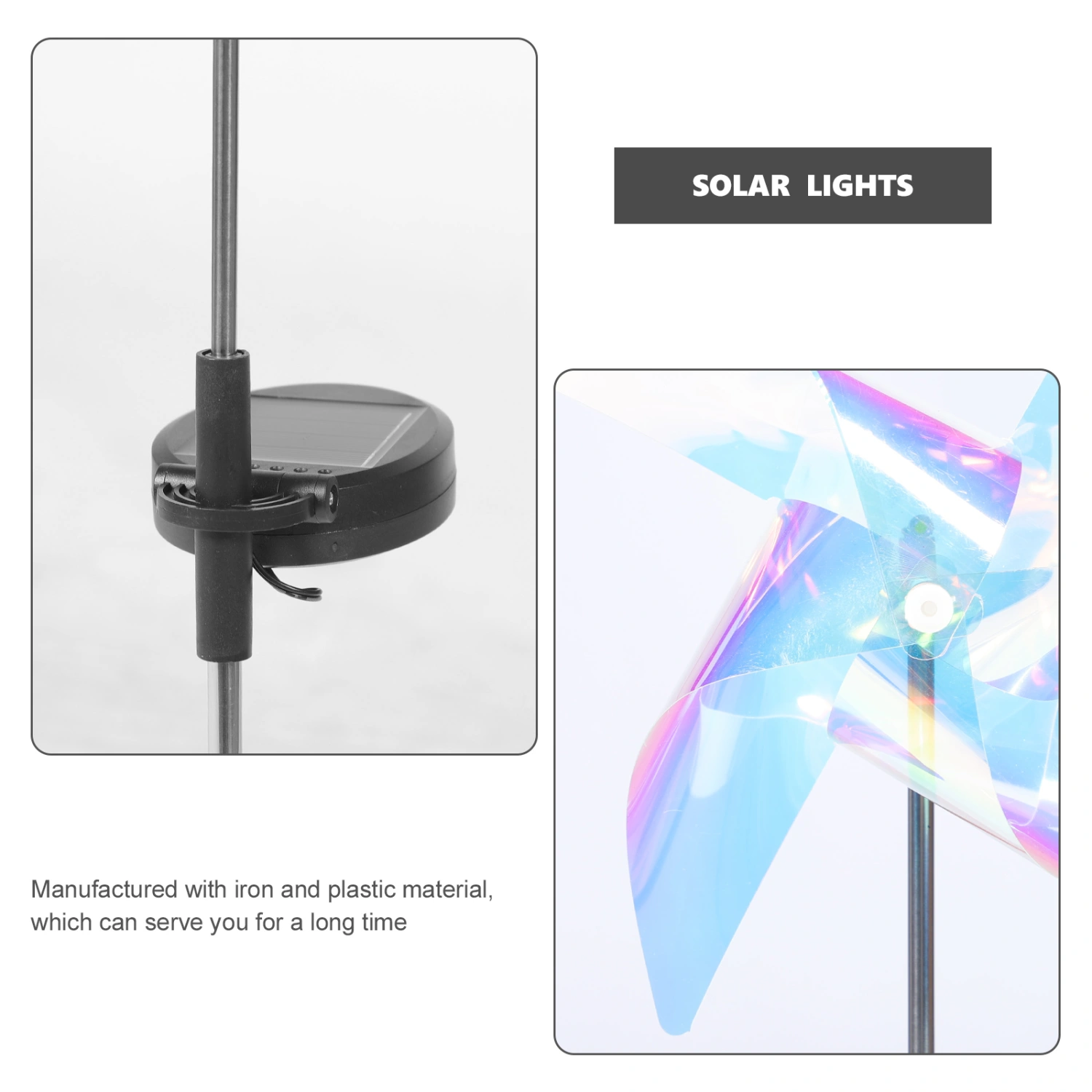 Solar Outdoor Garden Pinwheel Light Garden Pinwheel Solar Light Garden Solar Decoration