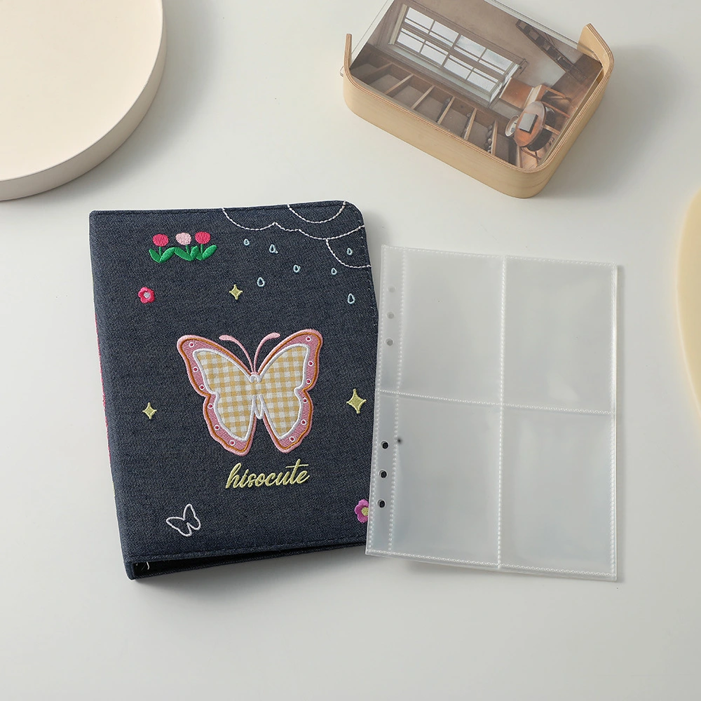 1 Set of Small Photo Holder Decorative Picture Album Card Collection Album Game Cards Storage Album