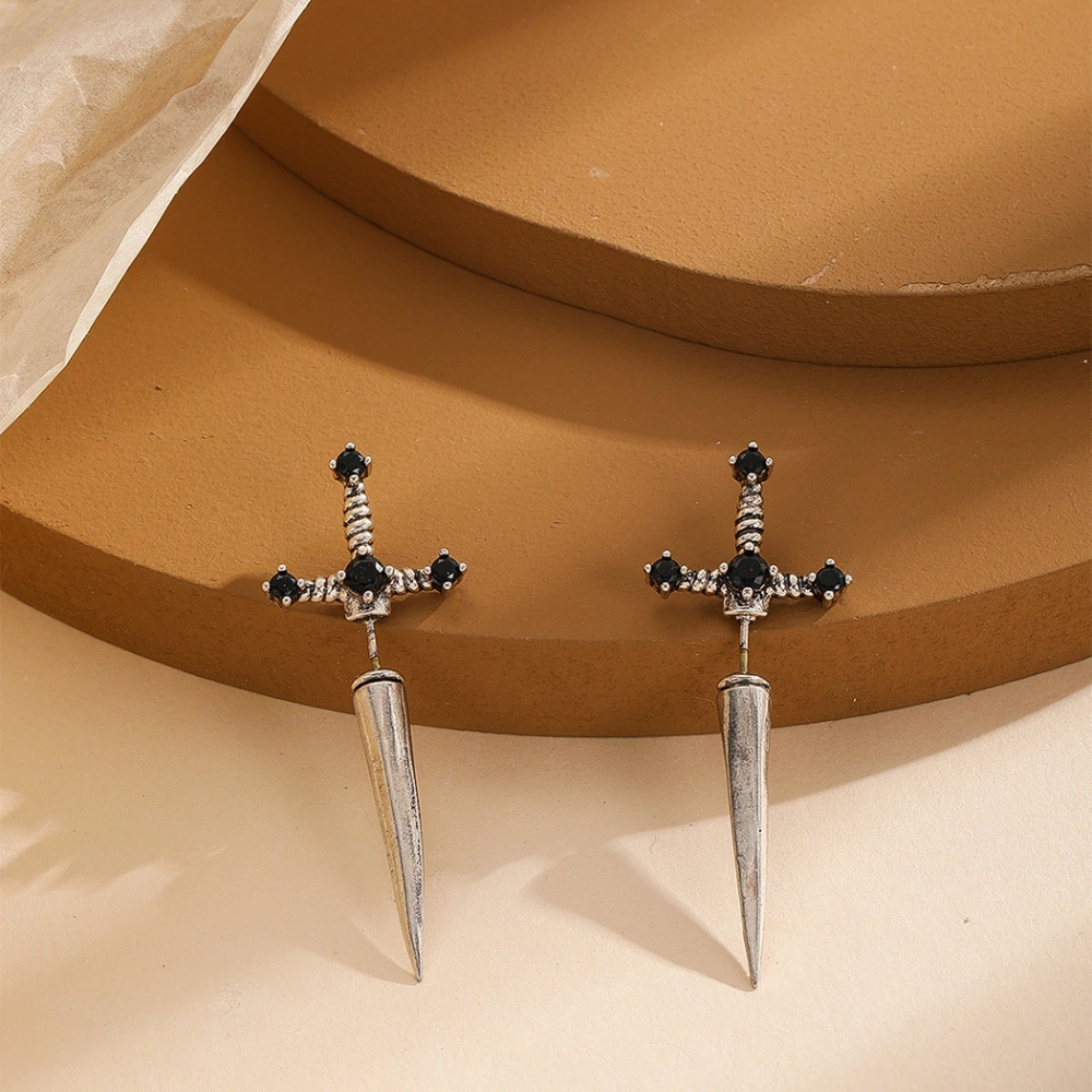 1 Pair Sword Ear Studs Personalized Earrings Women Sword Earrings Stud Earrings Jewelry