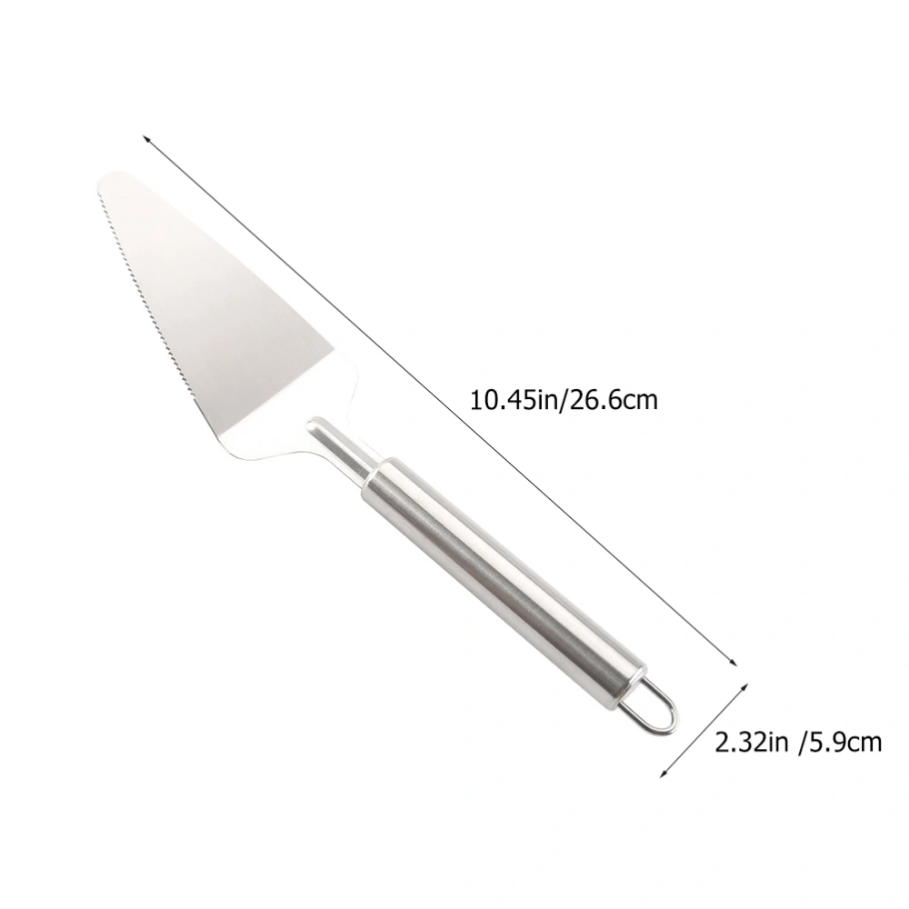 4Pcs Cake Server Stainless Steel Pizza Shovel Pizza Turner Metal Spatula Outdoor Barbecue Spatula