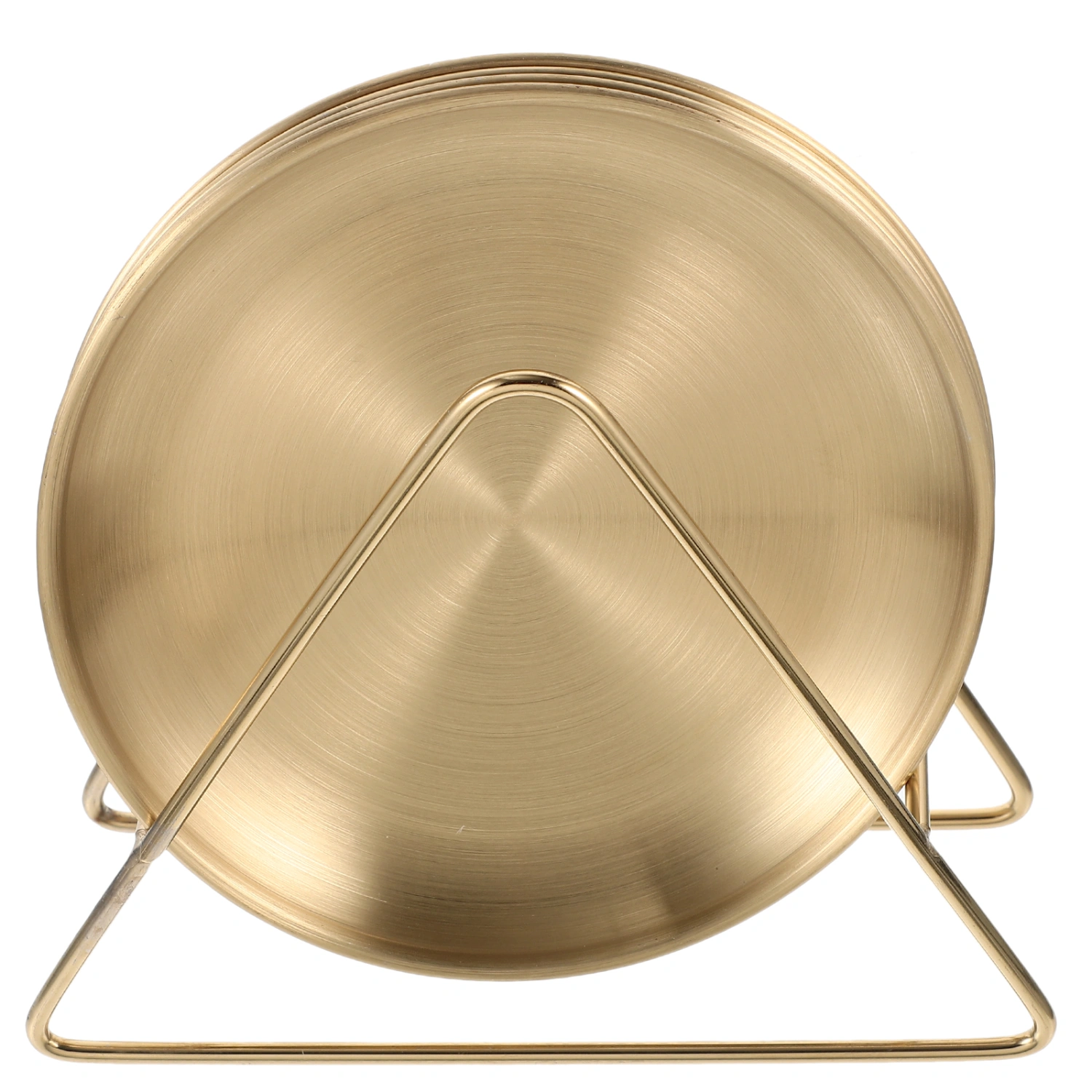 1 Set Stainless Steel Plates with Rack Round Serving Plate Pizza Tray Appetizer Storage Plate Salad Serving Tray