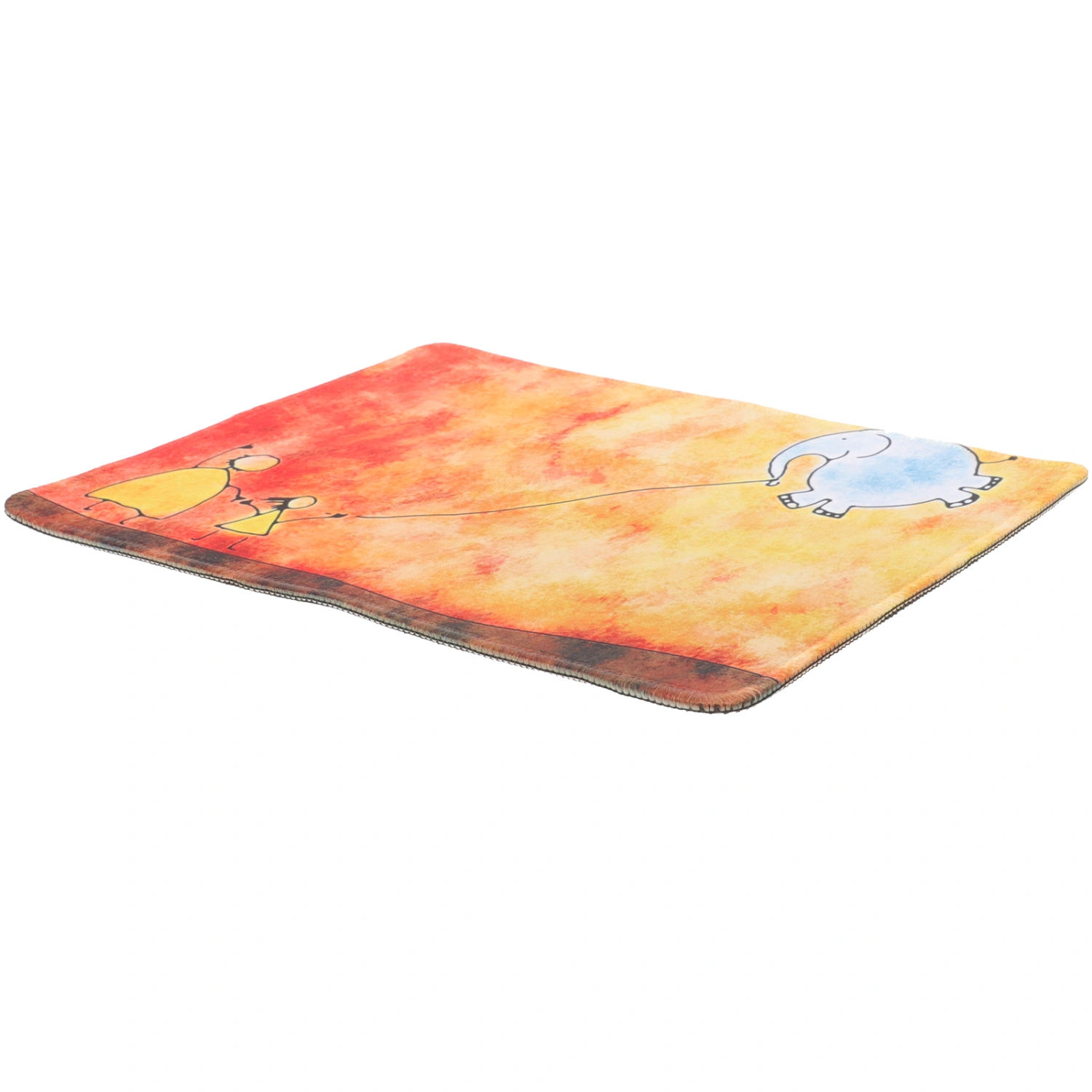 Mouse Pad Cartoon Pattern Rectangle Mouse Mat Anti-skid Computer Mouse Pad