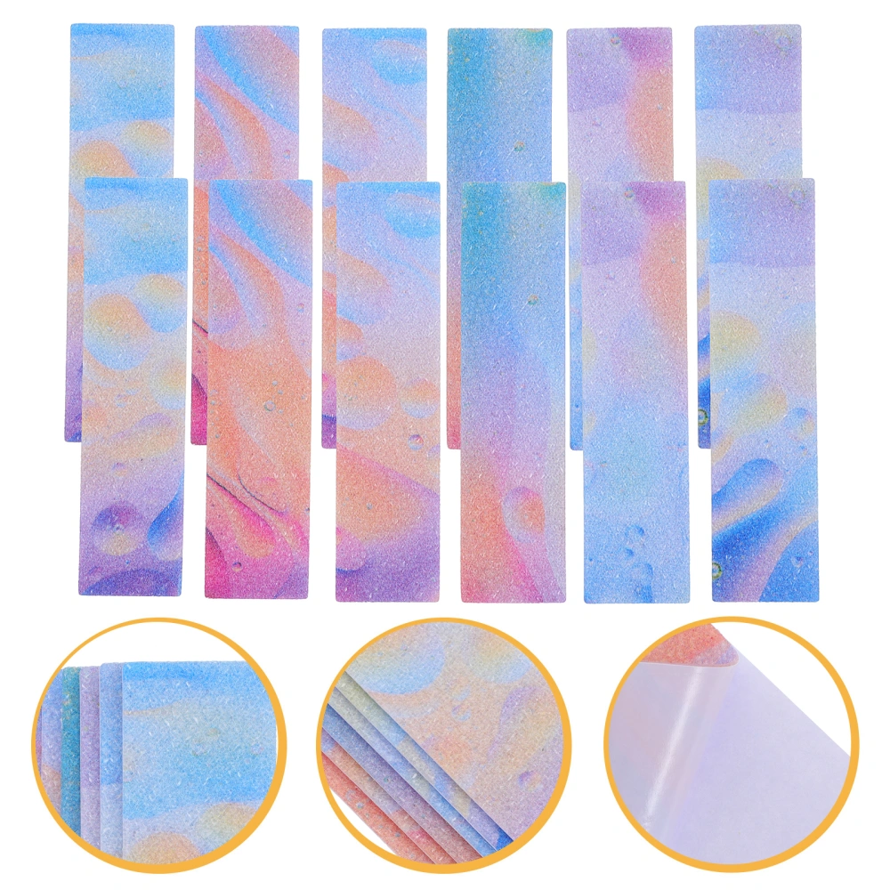 12pcs Anxiety Sensory Strips Textured Sensory Strips Tactile Rough Anxiety Sensory Stickers