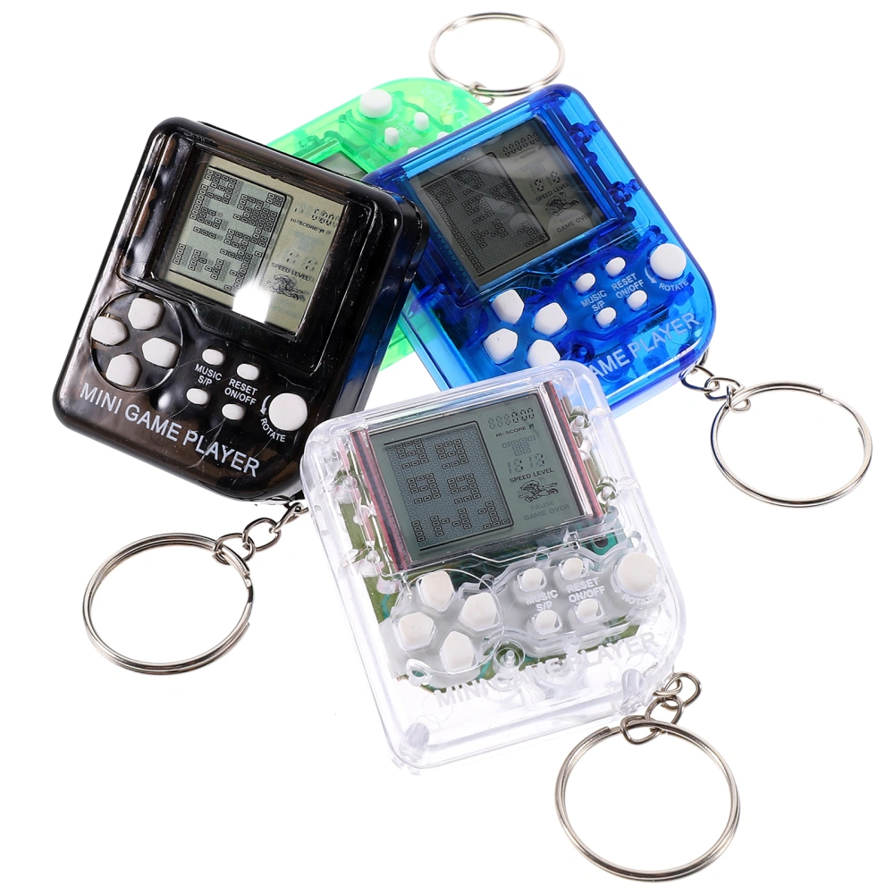 4pcs Video Game Birthday Party Favors Keychains Small Classic Game Keychain