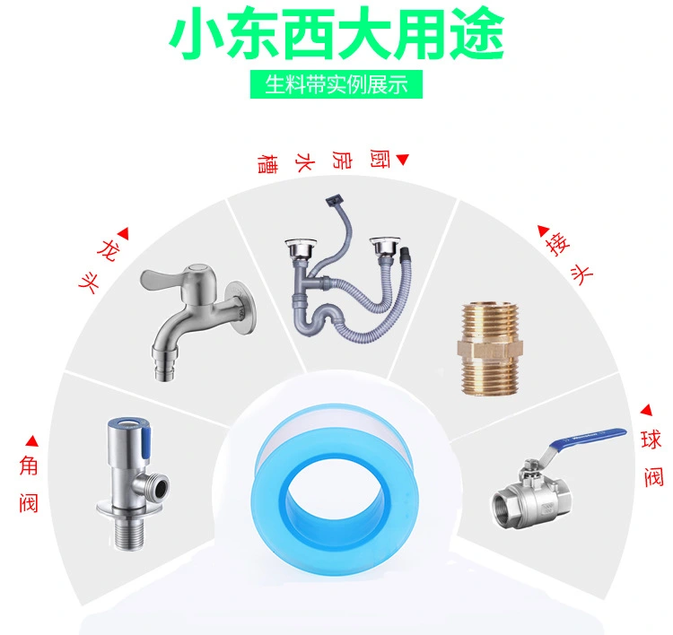 10 Rolls Plumbing Tapes PTFE Pipe Tapes Leak-proof Seal Tapes Garden Hose Tapes