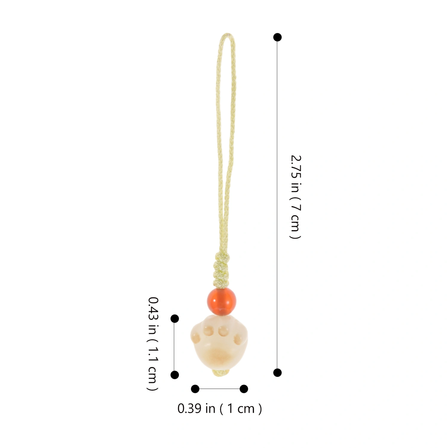 Cute Phone Charm Decorative Phone Chain Phone Lanyard Wrist Strap Cellphone Charm