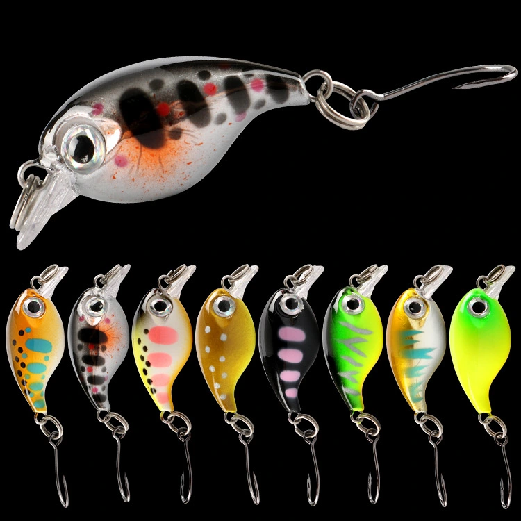1 Box Fishing Fake Lures Decorative Fishing Baits Portable Fishing Baits Fishing Supplies
