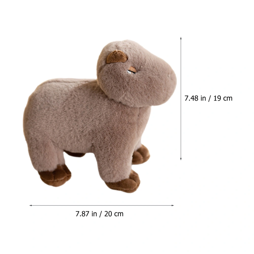 Plush Capybara Stuffed Animal Toy Plush Stuffed Plush Capybara Toy Gift For Kids Boys Girls