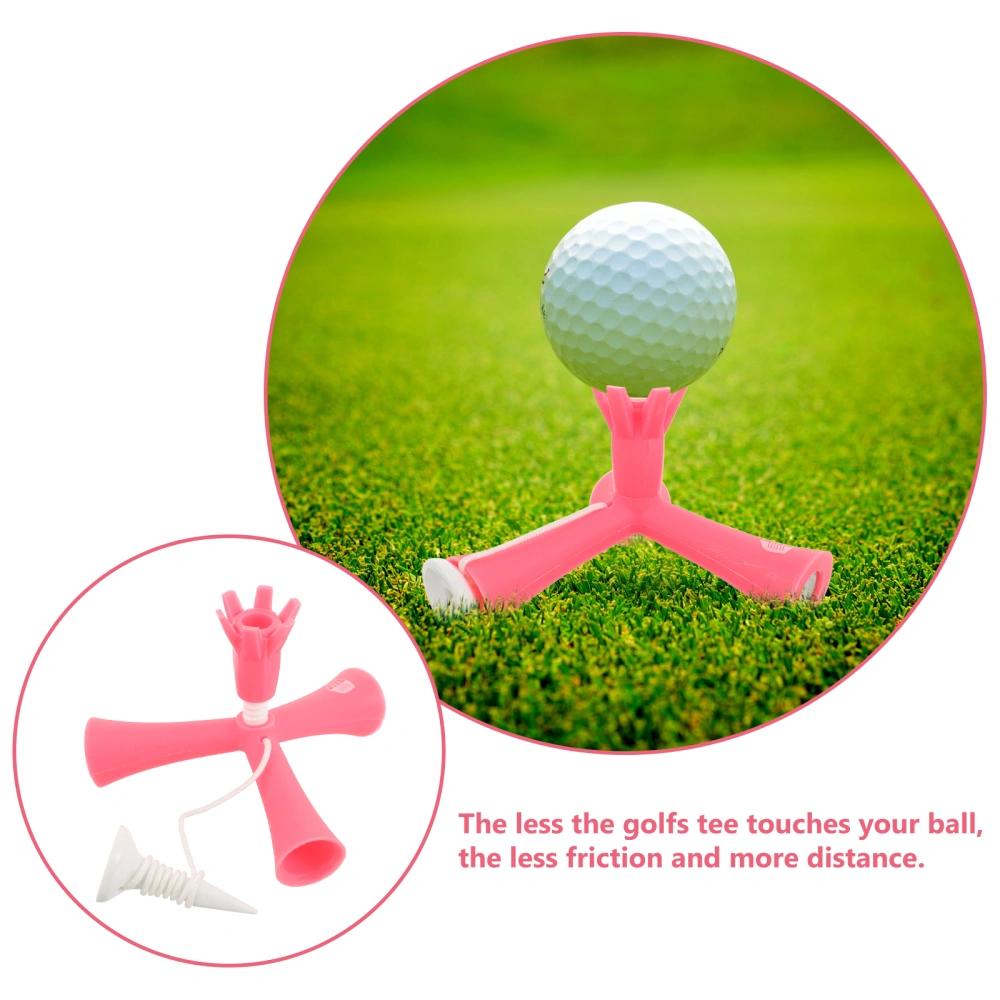 Plastic Golf Tee Outdoor Golf Tee Golfing Training Tool Golf Simulator Tee for Outdoor