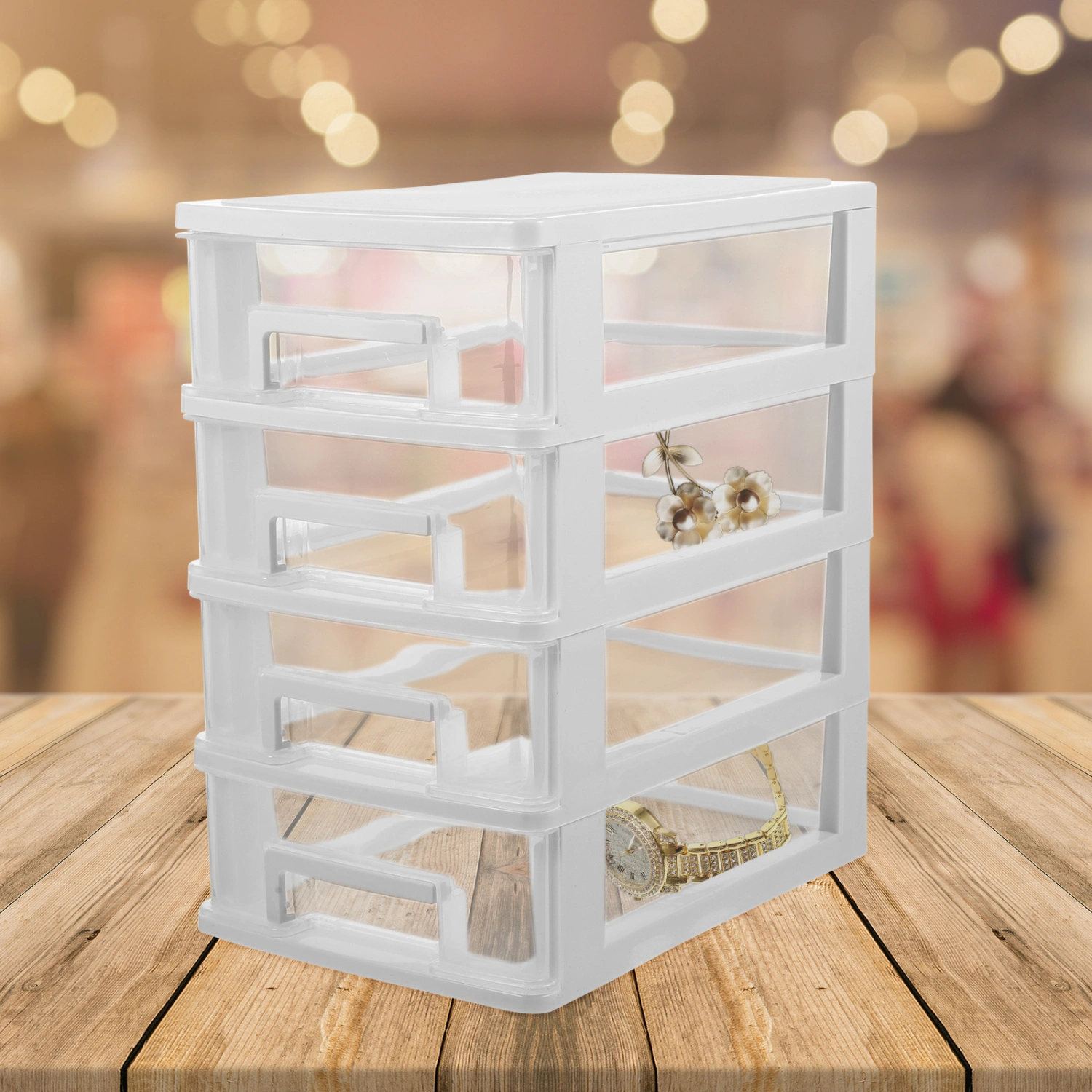 Desktop Drawer Type Organizer Multi-functional Storage Holder Small Drawer Holder for Stationery Makeup