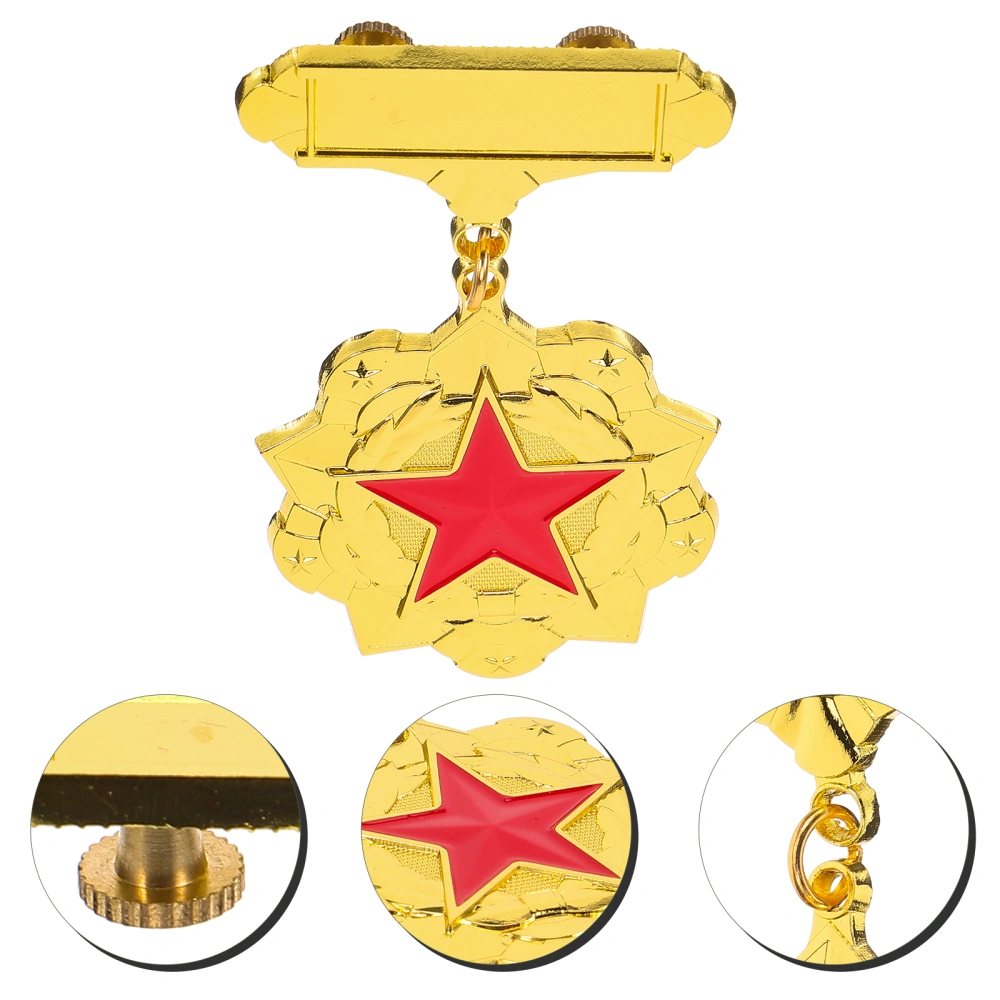 Memorial Medal Kids Award Medal Party Souvenir Kids Party Badge Soldier Award Brooch Pin