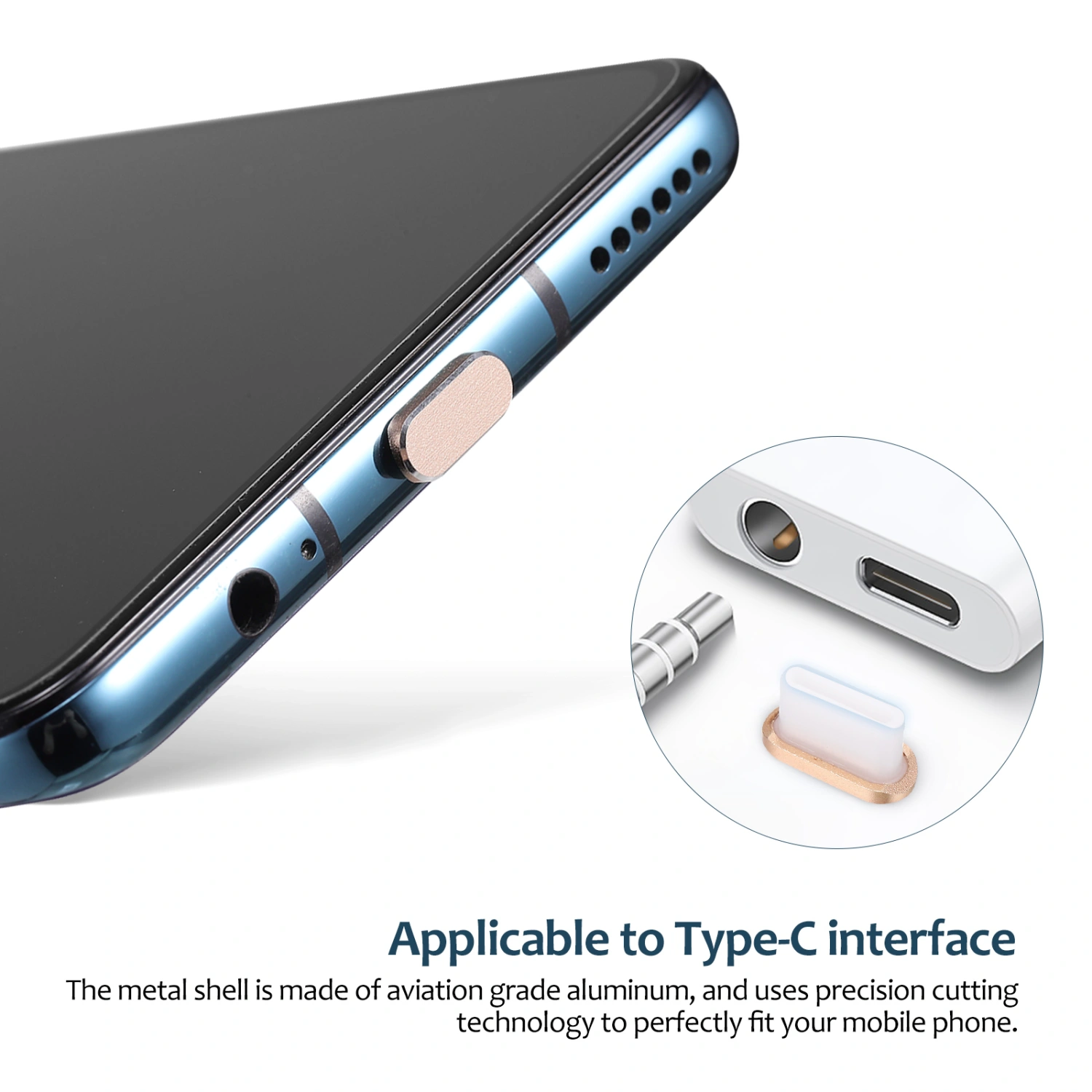 8 Pcs USB C Dust Plugs Type C Dust Covers Phone Port Caps Protectors Compatible with Most Type C Cell Phones