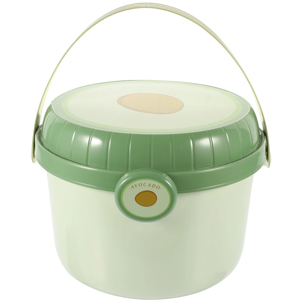 Creative Carrying Toy Bucket Convenient Storage Case Toy Bin Office Carry Bucket Storage Case(S)