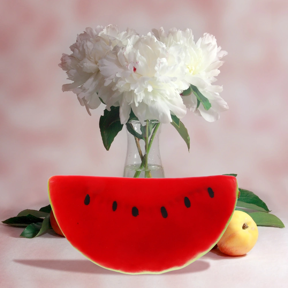 3pcs Artificial Watermelon Slice Model Photo Props Simulation Watermelon Slice