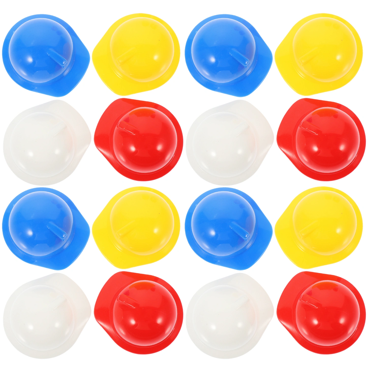 80pcs Mini Construction Hats Plastic Mini Construction Hats Models Small Helmet Hats