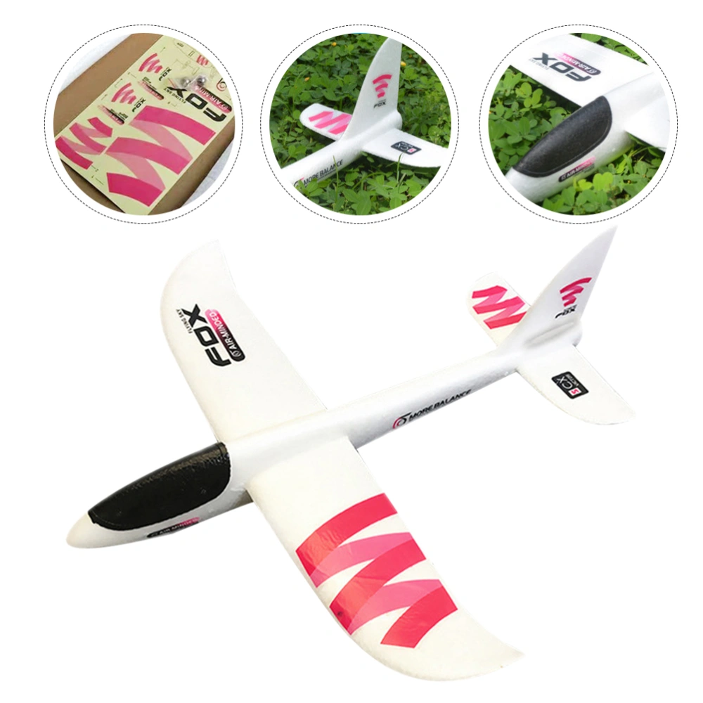 Foams Airplane Toy Kids Outdoor Foams Airplane Plaything Hand Throwing Airplane Toy