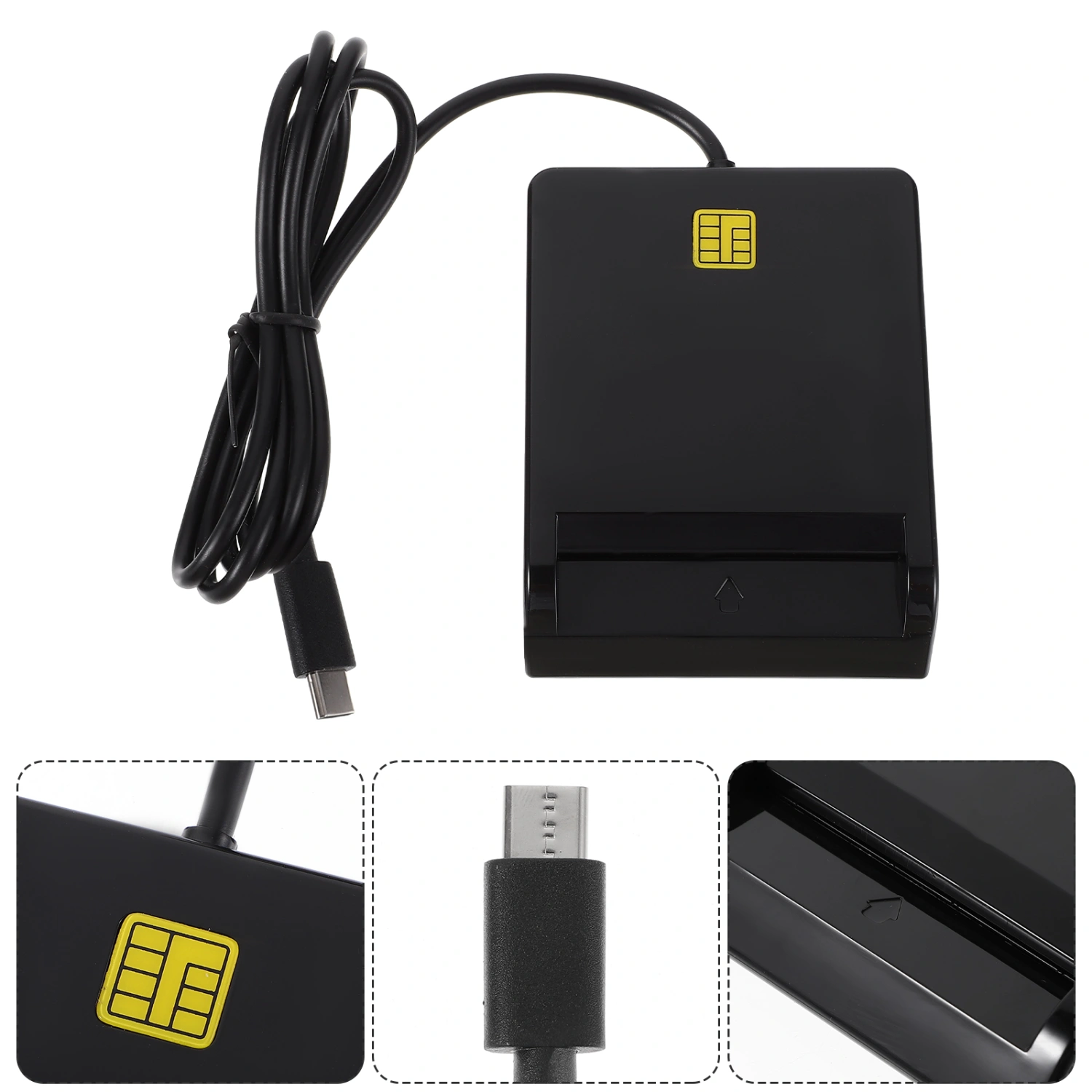 Universal Portable USB Smart Cards Reader Compatible for Windows Vista Mac X10.3.x+