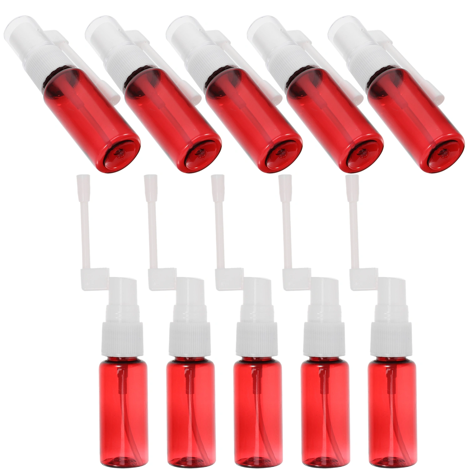 10Pcs Household Nose Washer Plastic Nose Washing Pot Nasal Cleaning Bottle(20ml)